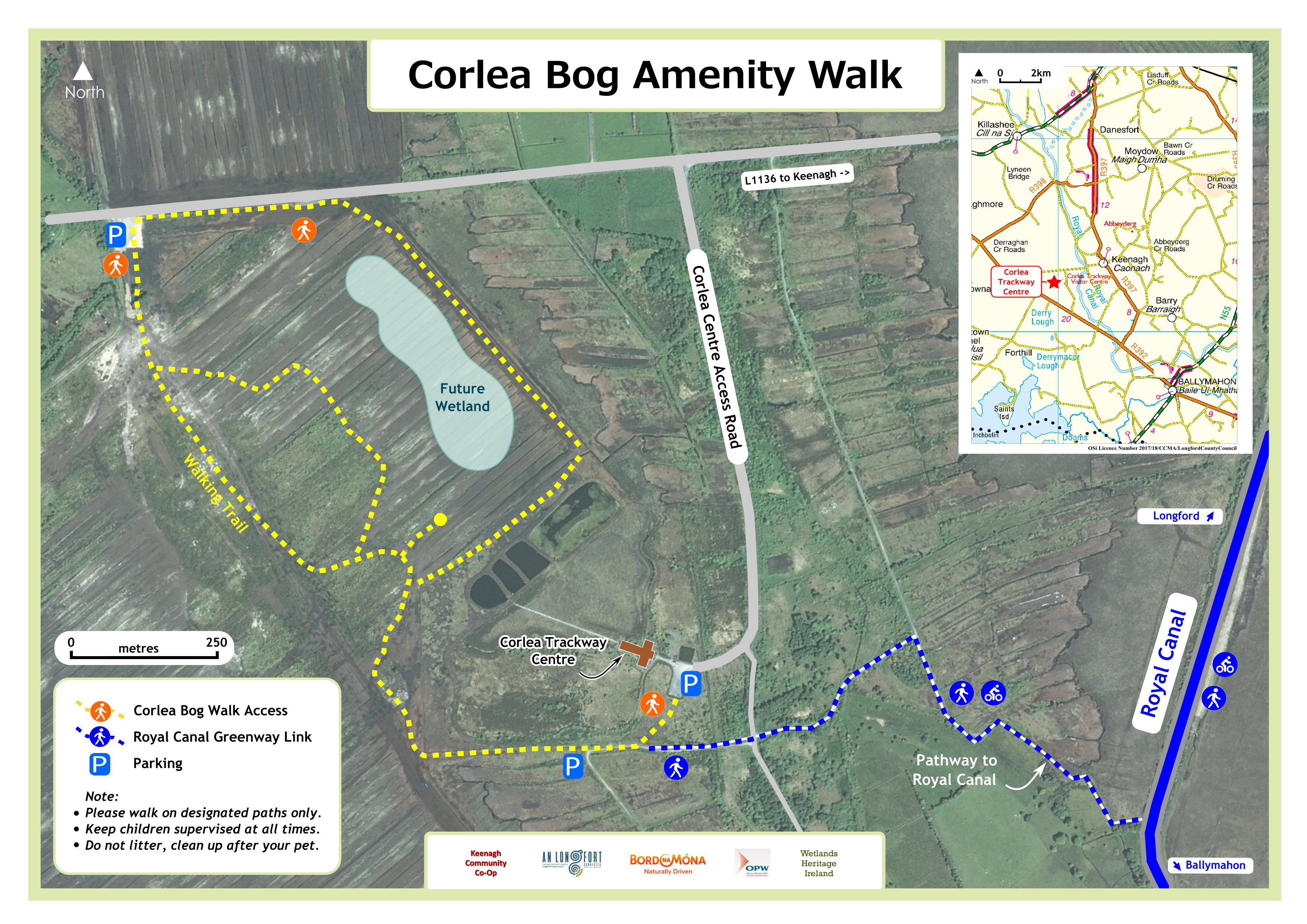 Corlea-Bog-Walk-Map Corlea Bog Walk