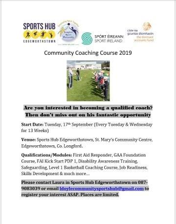 Community Coaching Course